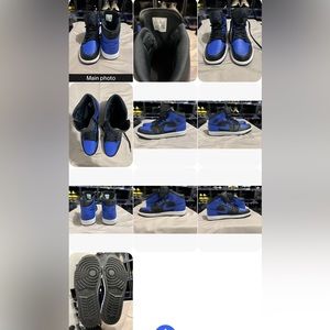 New Jordan 1 Retro OG High Royal Size 13